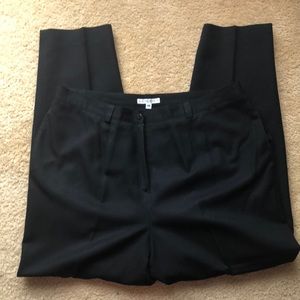 Freshly dry cleaned Lorianna black pants size 18